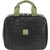 Emanuela Biffoli Beauty Case Uomo Nera Intrecciata