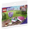 Lego polybag - Friends - scatola di cioccolatini e fiore 30411