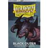 DRAGON SHIELD - 100 BUSTINE STANDARD - OUTER SLEEVES MATTE BLACK