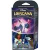 Ravensburger Tcg - Lorcana Rise of the floodborn - Starter Deck: Merlin E Tiana - Amethyst/Steel - Eng