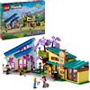 LEGO Friends 42620 Le case di Olly e Paisley