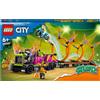 LEGO 60357 City Stuntz Truck: sfida dell'anello di fuoco
