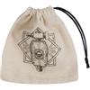 Q-WORKSHOP - BORSA PORTA DADI - NANI (BEIGE/NERO)
