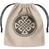 Q-WORKSHOP - BORSA PORTA DADI - CELTIC (BEIGE/BLACK)