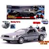 Jada - Back To The Future Part 2: 1982 DeLorean Dmc 12 - 1:24 Die-Cast Model With Lights