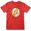 Heroes Inc. - Maglietta T-shirt DC Flash logo Taglia S