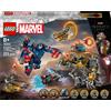 LEGO Marvel 76322 Avengers: Endgame Thor contro Chitauri