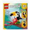LEGO Creator 3 in 1 30688 Polybag Tucano tropicale