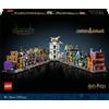 LEGO Harry Potter 76444 Negozi di magia di Diagon Alley™