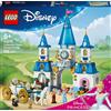 LEGO Disney Princess 43275 Castello e carrozza di Cenerentola