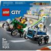 LEGO City 60459 Pack veicoli da corsa: aereo contro letto d'ospedale