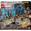 LEGO Marvel 76315 Laboratorio di Iron Man: Sala delle Armature