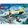 LEGO City 60465 Aereo ambulanza di emergenza