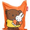 Fatboy - Pouf bambini Miffy - Arancione - Microsfere EPS - Designer Jukka Setälä