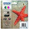 Epson - Multipack Cartucce Ink - 603XL - C-M-Y-K - C13T03A64010 - C-M-Y 4ml cad - K 8,9ml (unità vendita 1 pz.)