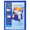 EXACOMPTA Cartella di presentazione con 2 alette Kreacover - A4 - PP - blu - Exacompta (unità vendita 1 pz.)