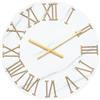 ATMOSPHERA CREATEUR D'INTERIEUR Orologio Alisha diametro 56 cm Metallo Effetto marmo