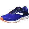 Brooks Defyance 11, Scarpe da corsa Uomo, Blu (Blue Orange White), 44.5 EU Stretta