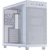 ASUS Prime AP303 TG White Case Midi Tower Vetro Temperato No-Power ATX/mATX/Mini-ITX