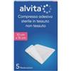 ALLIANCE HEALTHCARE IT.DIS.SPA Garza compressa adesiva alvita tnt 10x15cm 5 pezzi