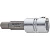 Hazet 2784-14 Inserto Chiave A Bussola Giravite Per Pinze Freni, Argento, Attacco Quadro, Cavo, 20 mm 3/4 di Pollice