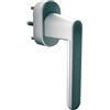 Schellenberg, 46509, Maniglia di sicurezza con allarme integrato per finestre e portefinestre, colore: Argento, 37 mm, 46509