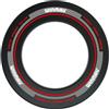 WINMAU Anello per Bersaglio per Freccette Advance Nero e Rosso, Protezione da Parete Durevole per bersagli per Freccette, Accessori Professionali per Freccette