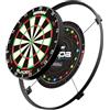 Winmau Wispa Sound Reduction System: Dartboard Nero in Etilene Vinil Acetato (EVA) con Bersaglio incluso