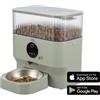 Trixie Distributore Automatico per Cibo 5LT con Controllo tramite App GRIGIO