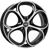 Msw Oz Racing OZ RACING MSW 82 GLOSS BLACK FULL POLISHED 20 ALFA STELVIO TONALE