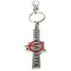 Portachiavi 100% Metallo con Moschettone Anonymous V for Vendetta Logo Originale