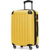 HAUPTSTADTKOFFER - Spree - Bagaglio a mano Valigia Trolley da Cabina rigido TSA ABS 4 ruote, 55 cm, 42 litres, Giallo