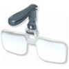 Carson Lente di Ingrandimento per Visiera Cappelli 2,25x - Lente Ribaltabile con Clip per Applicazione Facile su Cappelli, Grigio (VM-14)