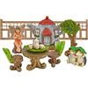 Arcadia Garden Products FG31 - Kit Giardino fatato della festa del tè, 11 pezzi