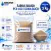 Quarzite Filtrante 3-5 mm 3 Kg per Filtri a Sabbia