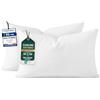 Utopia Bedding Cuscini per divano, 30x50 cm, Set di 2 Cuscini, Bianco | Cuscini per divano, cuscino interno, imbottitura per cuscino, morbida fibra vergine cava