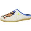 HOT POTATOES GLANEGG, Pantofole Uomo, Gris, 34 EU