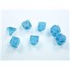 Chessex - Set 7 Dadi Poliedrici Mini - Luminary Sky/Silver