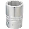 Hazet 1000Az-1.1/16 Inserto per Chiave a Bussola a Doppio Esagono, Argento, Attacco Quadro, Cavo, 20 mm 3/4 di Pollice