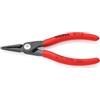 KNIPEX Pinza di precisione per anelli di sicurezza per anelli di, 48 11 J0 | sicurezza interni a fori rivestiti in resina sintetica