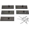 Hazet 173-019 5 Cassetti Con Perno Di Bloccaggio, Rivetti Incl., Multicolore