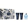 Versace Pour Homme - Eau De Toilette 50 Ml + Balsamo Dopobarba 50 Ml + Gel Doccia 50 Ml