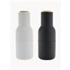 Audo Copenhagen Set macina sale e pepe con coperchio in legno di faggio Bottle Grinder, set da 2