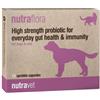 NUTRAVET Nutraflora 12 capsule probiotiche che favoriscono la salute intestinale e il sistema immunitario di cani e gatti