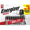 Energizer Max ENERGIZER PILAS ALKALINE MAX LR03 (AAA) BL15+5 BR
