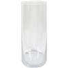 DUE ESSE DISTRIBUZIONI Vaso Cilindro H 38 Cm D 15 Cm Vetro Natural Scatola Regalo