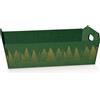 Scotton Cesto Natale Incollato 400 x 300 x 120 Mm Green Forest 1 Pz