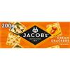 JACOB'S Jacobs Cream Crackers - Pack Size = 1x200g