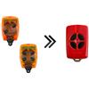 Aprimatic Telecomando da garage originale Aprimatic TM4 compatibile con i modelli precedenti APRIMATIC TR2, APRIMATIC TR4