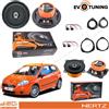 Hertz Evotuning Kit 4 Casse Hertz Dcx 165 + 100 mm Ant e Post per Fiat Grande Punto